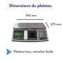 Balance Poids-Prix Homologuée : Vente en Commerce & Marché