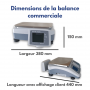 Balance Commerciale Fiscale bMobile Mettler - Homologuée et Loi 2018