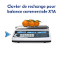 Couverture de clavier pour balance commerciale homologuée XTA - Baxtran