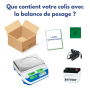 Balance homologuée avec vignette verte