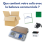 Acheter une balance de marché