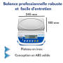 Balance étanche clavier scellé