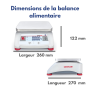 Balance de cuisine professionnelle