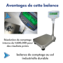 Balance compteuse 60 kg