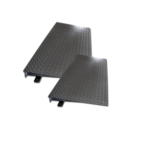 Rampe accessibilité pour balance industrielle au sol
