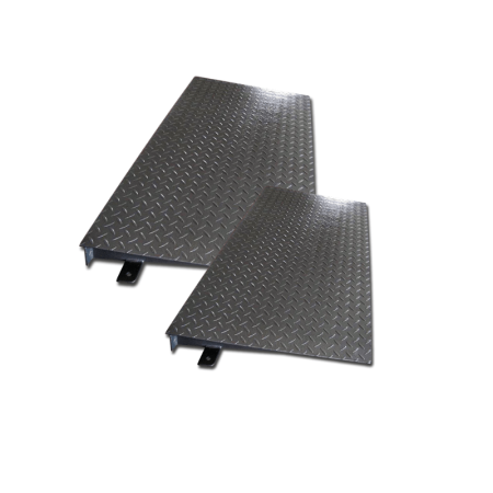 Rampe accessibilité pour balance industrielle au sol