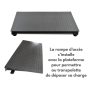 rampe à fixer plateforme au sol industrielle