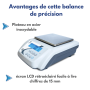 Balance de laboratoire homologuée