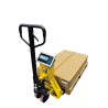 Transpalette peseur Baxtran TP410. Idéal pour gestion des stocks.