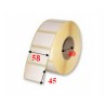 500 Étiquettes Blanches Adhésives 58x45x40 | Balance Professionnelle