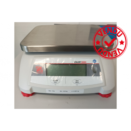 OCCASION Balance compacte OHAUS VALOR 1000 homologuée
