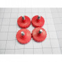 Lot de 4 pieds pour balance OHAUS RANGER
